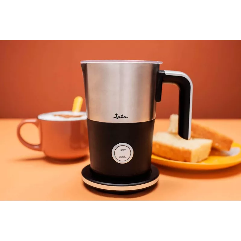 Espumador de leche automático JATA JECL1900 negro acero inoxidable 150ml 550W
