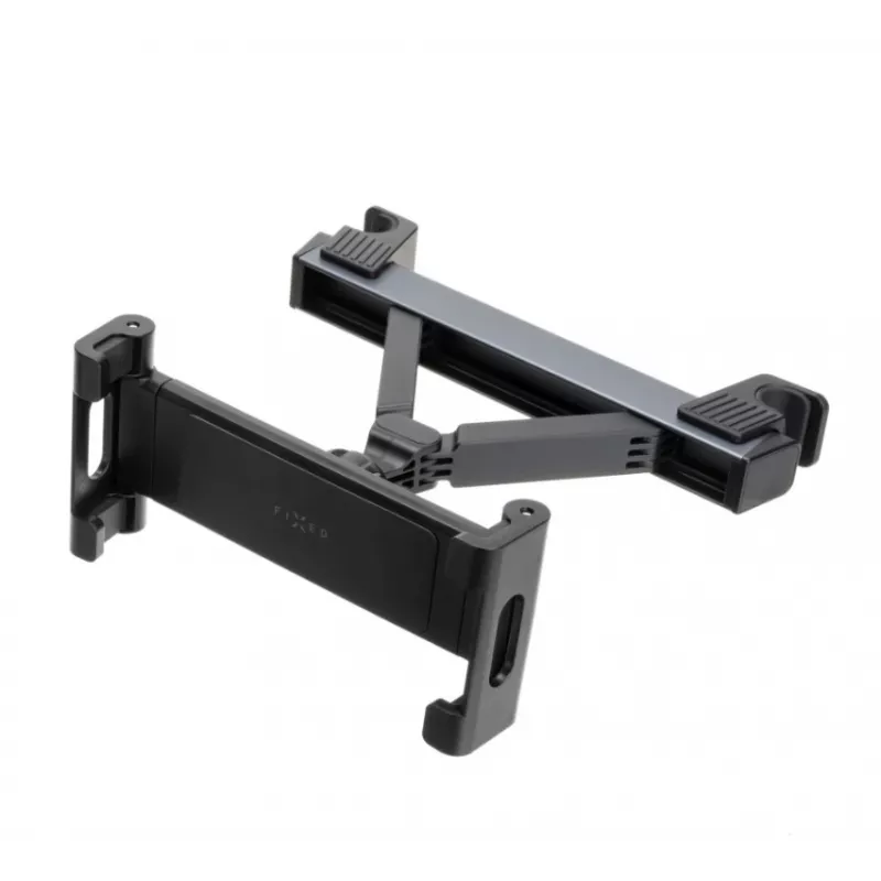 Soporte para tablet FIXED PASSENGER Max — aluminio y plástico, gris espacial, soporte fijo para asientos de acompañante