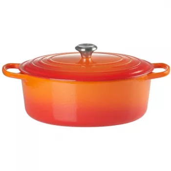 Olla de asar Le Creuset Signature oval 31 cm horno rojo (21178310902430)