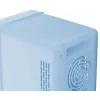 Mini nevera con espejo de maquillaje LED Elle 4 L azul — nevera personal para cosméticos