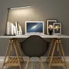 Lámpara de escritorio LED Aukey LT-T10 12W 3000–6500K — temperatura de color ajustable, negra