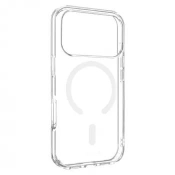 Funda trasera fija | Apple | iPhone 17 Pro | TPU/PC | Transparente | MagPure