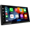 Receptor multimedia para coche Kenwood DMX7722DABS 2 DIN, pantalla táctil de 6,8 pulgadas, DAB+, CarPlay y Android Auto inalámbricos, Wi-Fi, Bluetooth, 4x50 W, negro