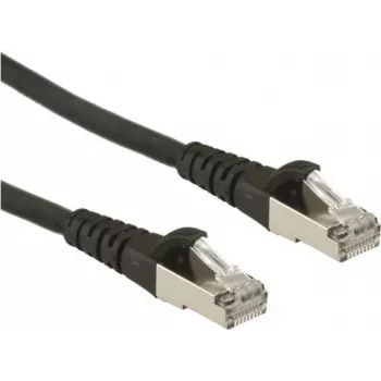 Roline - Cable de red - RJ-45 (macho) a RJ-45 (macho) - 1,5 m - SFTP - CAT 6a - negro