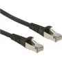 Roline - Cable de red - RJ-45 (macho) a RJ-45 (macho) - 1,5 m - SFTP - CAT 6a - negro