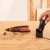 Amoladora eléctrica a batería con accesorios 12 V CASALS CMG1205BC