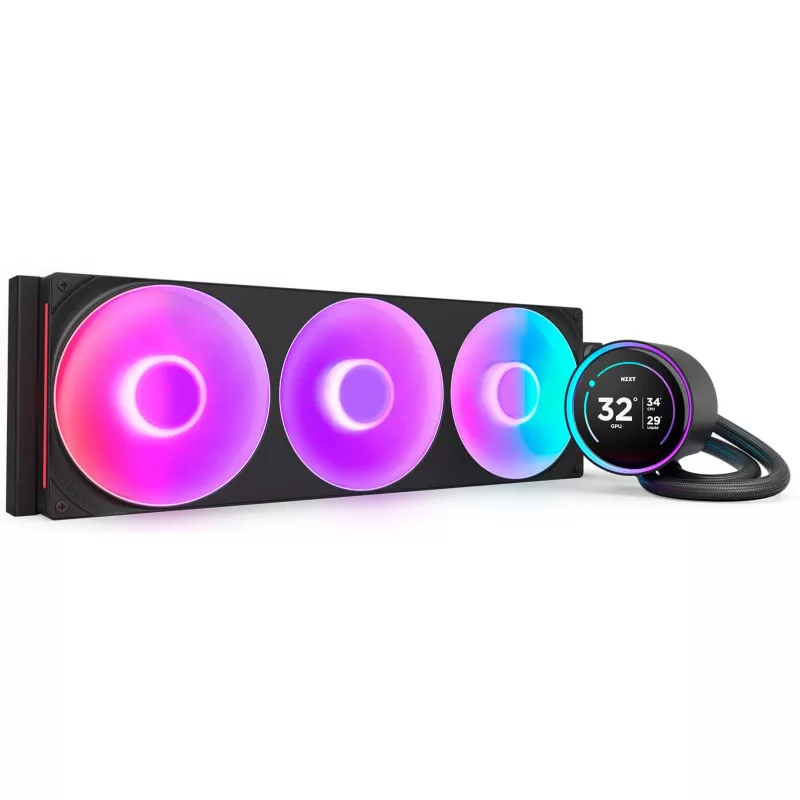 Kraken Elite 420 RGB 420 mm, refrigeración líquida negro