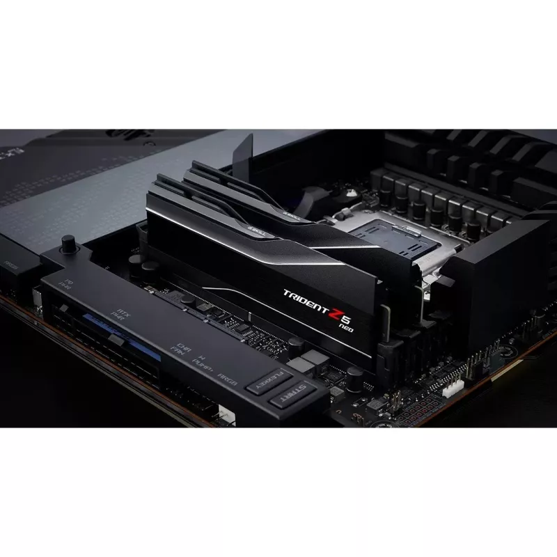 DIMM 32 GB DDR5-6000 (2x 16 GB) Dual-Kit, memoria RAM negra, F5-6000J3636F16GX2-TZ5N, Trident Z5 NEO, AMD EXPO