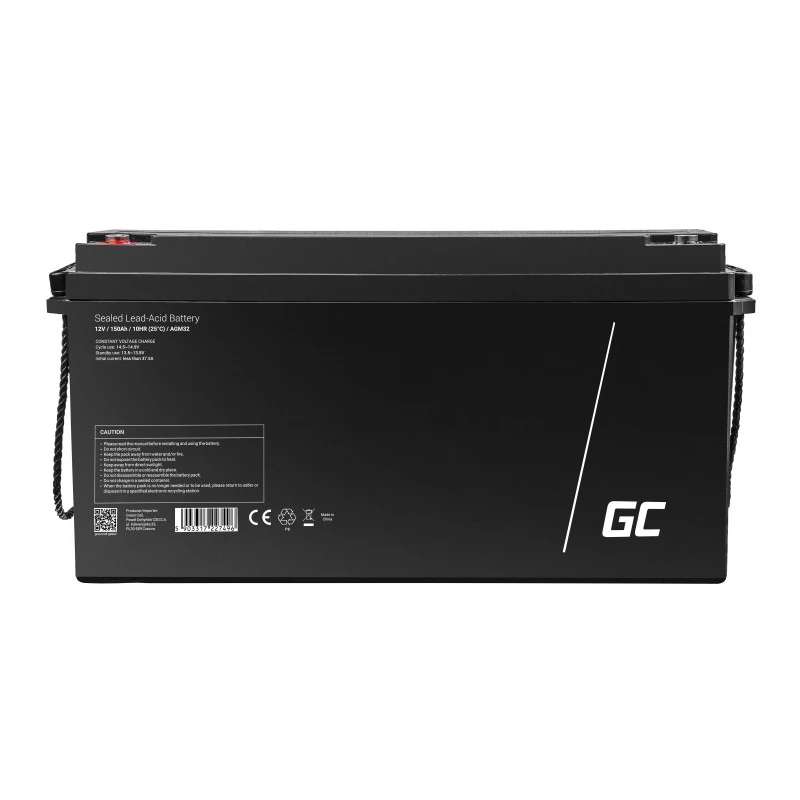 Batería AGM Green Cell AGM32 12V 150Ah plomo-ácido sellada