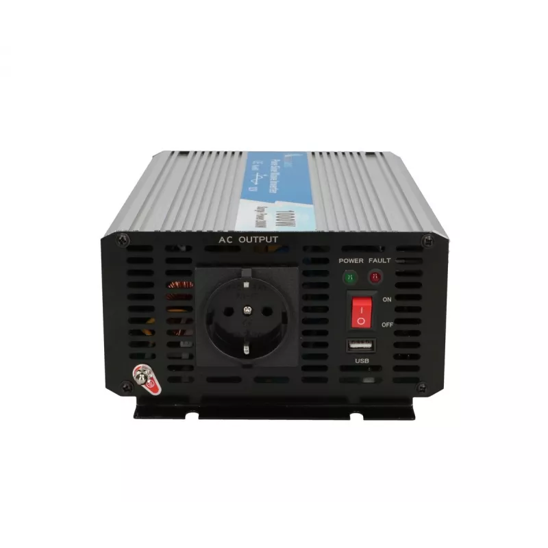 Convertidor de tensión Extralink OPIP-1000W 12V 230V 1000W onda senoidal pura