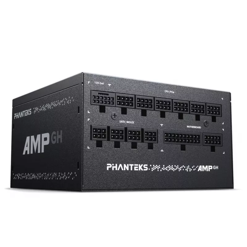 Fuente de alimentación PHANTEKS AMP GH 1200W 80 PLUS Platinum, ATX modular, 1200 W de potencia de salida