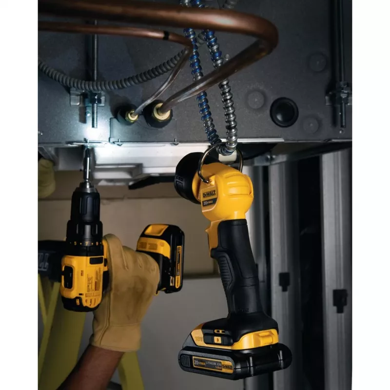 Luz LED orientable a batería Dewalt 18V XR Li-Ion - unidad base
