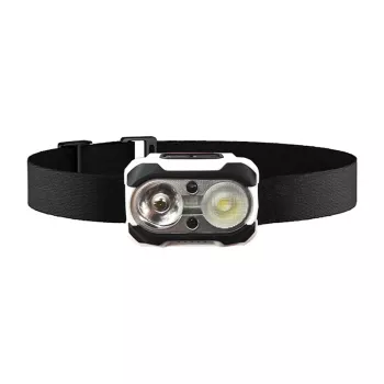 Linterna frontal Superfire HE10 LED frontal, iluminación compacta manos libres, compatible con recargable