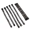 Kolink Core Adept kit de extensión de cables trenzados, negro/gris plomo