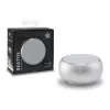 Conceptronic BEATTIE 01S altavoz Bluetooth inalámbrico, 3 W, Bluetooth 3.0+HS, micrófono integrado, microSD, Micro-USB, plateado