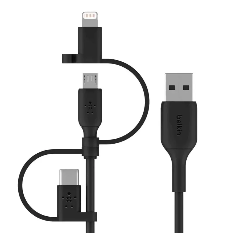Belkin Cable universal Lightning/Micro/USB-C