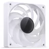 Jonsbo SL-120W ventilador de caja 120 mm, PWM, ARGB 5 V 3 pines, 59,45 CFM, blanco