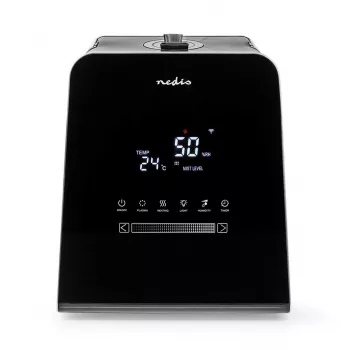 Humidificador ultrasónico Nedis SmartLife Negro 5,5 L