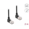 Cable de conexión Ethernet Delock 80282 negro