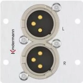 Conector hembra XLR Kindermann 7444000578