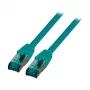 Cable de red RJ45 EFB-Elektronik Cat.6A S/FTP LSZH verde 0,5m Fabricante: EFB Elektronik (MK6001.0,5GR)