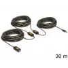 Cable USB DeLOCK 30 m USB2.0 USB A Negro
