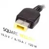 Fuente de alimentación para portátil Akyga AK-ND-52 19,5 V / 6,15 A, 120 W, conector Slim-Tip, para Lenovo