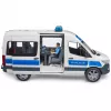 Mercedes-Benz Polizei Sprinter set con figura y módulo de luz/sonido