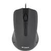 Ratón USB con cable, 3 botones, superficie engomada, 1000 DPI