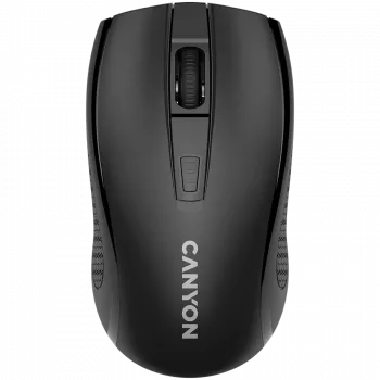 Ratón inalámbrico CANYON MW-7, 2,4 GHz, 6 botones, DPI 800/1200/1600, con 1 pila AA, tamaño 110*60*37 mm, 58 g, negro