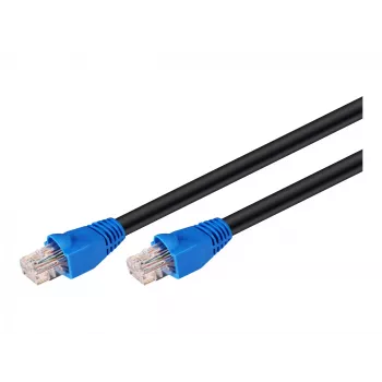 Goobay Cable de red Cat 6 U/UTP 40m (UTP) - negro (40m, RJ-45, RJ45, cable de red CAT6 U/UTP (UTP), negro)