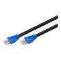 Goobay Cable de red Cat 6 U/UTP 40m (UTP) - negro (40m, RJ-45, RJ45, cable de red CAT6 U/UTP (UTP), negro)