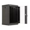 Lanberg WF11-3309-10B armario rack 9U rack de montaje en pared negro