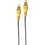 Adaptador de cable de vídeo shiverpeaks BS90022-5G 5 m RCA negro - amarillo (BS90022-5G)
