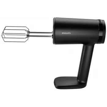 Batidora de mano Philips HR3781/00 — 500 W, negra, amasar y mezclar, carcasa de plástico