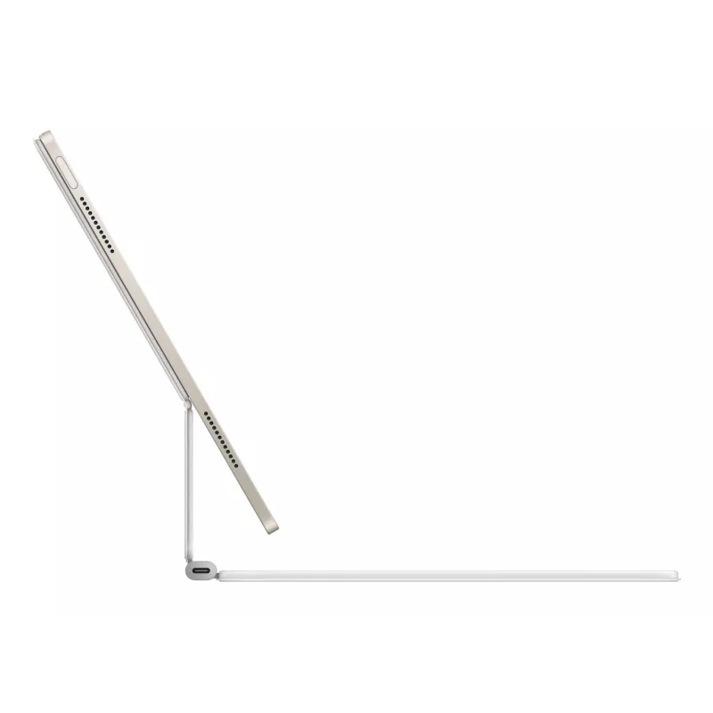 Teclado Apple Magic QWERTZ alemán blanco con trackpad