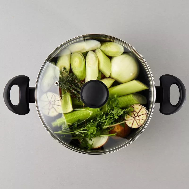 Olla Russell Hobbs RH02809EU7 24 cm Metallic Marble, olla resistente
