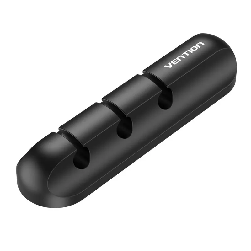 Vention organizador de cables de sobremesa 7 puertos negro