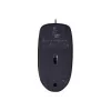 Logitech M90 ratón óptico de oficina con cable — 1000 DPI, ambidiestro, USB Type-A, negro