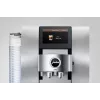 Cafetera superautomática JURA Z10 (EB) — depósito de agua de 2,4 L, molinillo integrado, 1450 W, aluminio/blanco