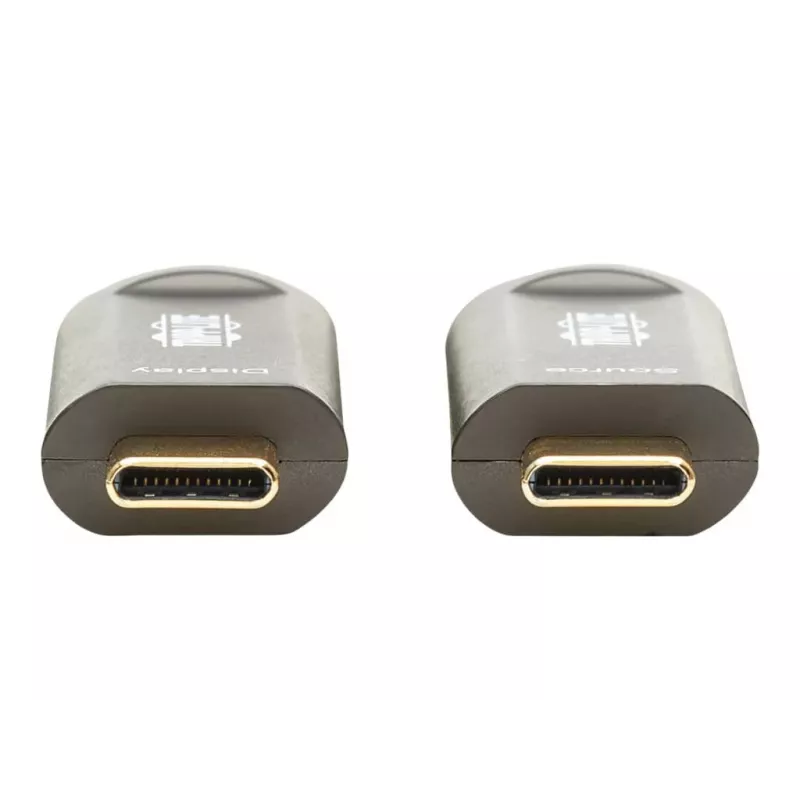 Tripp Eaton Tripp Lite Series Cable de fibra óptica activo (AOC) USB-C a USB-C con certificación plenum