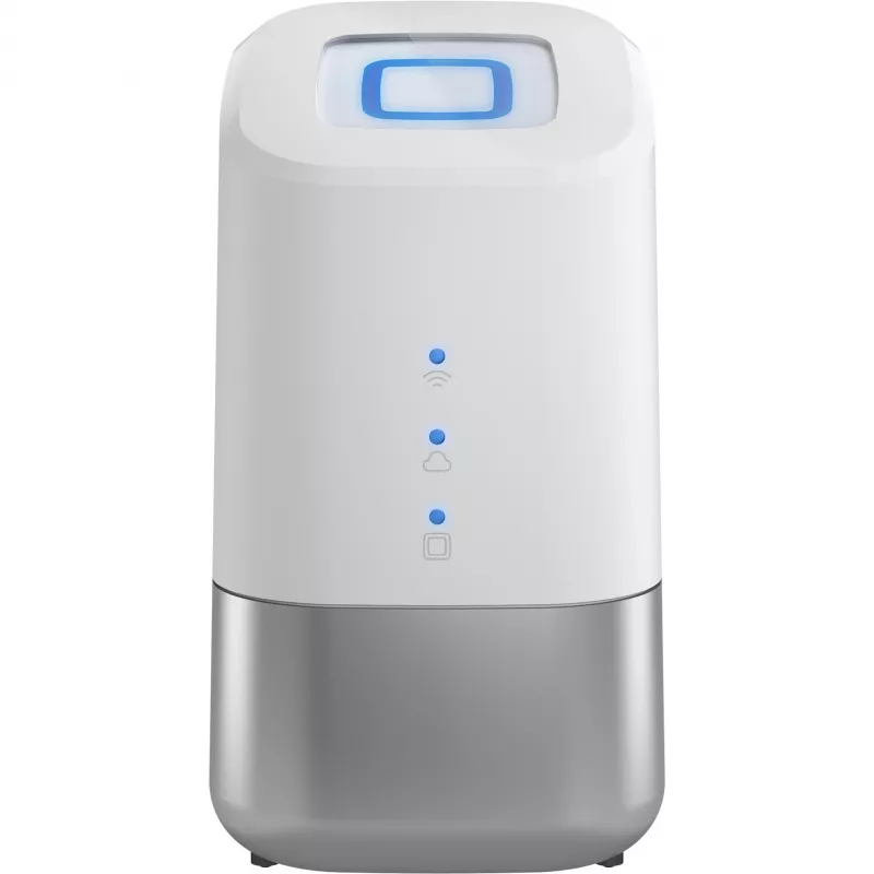 eQ-3 AG Homematic IP HmIP-HCU1, Gris, Blanco, 868 - 868,6, 869,4 - 869,65 MHz, 0 - 400 m, IP20, 5 - 40 °C, Cableado e inalámbrico