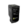 Lexmark 74C20YE cartucho de tóner Corporate para CS720/CS725/CX725, amarillo, 3000 páginas