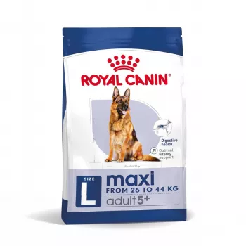 Pienso para perros Royal Canin Maxi Adult 5+ 15 kg — Pollo, 26 % proteínas, 17 % grasas