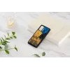 Funda protectora iKins para Samsung Galaxy S20 – negra, diseño Caféterrasse