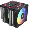 Vind DL125, disipador de CPU negro, 120 mm