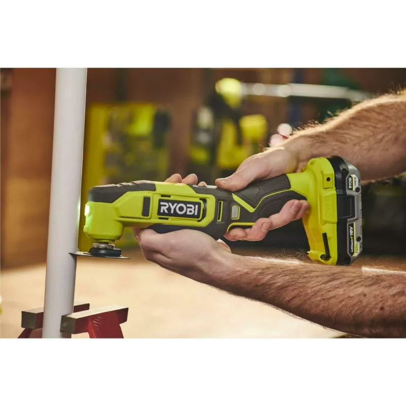 Herramienta multifunción a batería Sourcing RYOBI ONE+ RMT18-0 18 V — sin batería