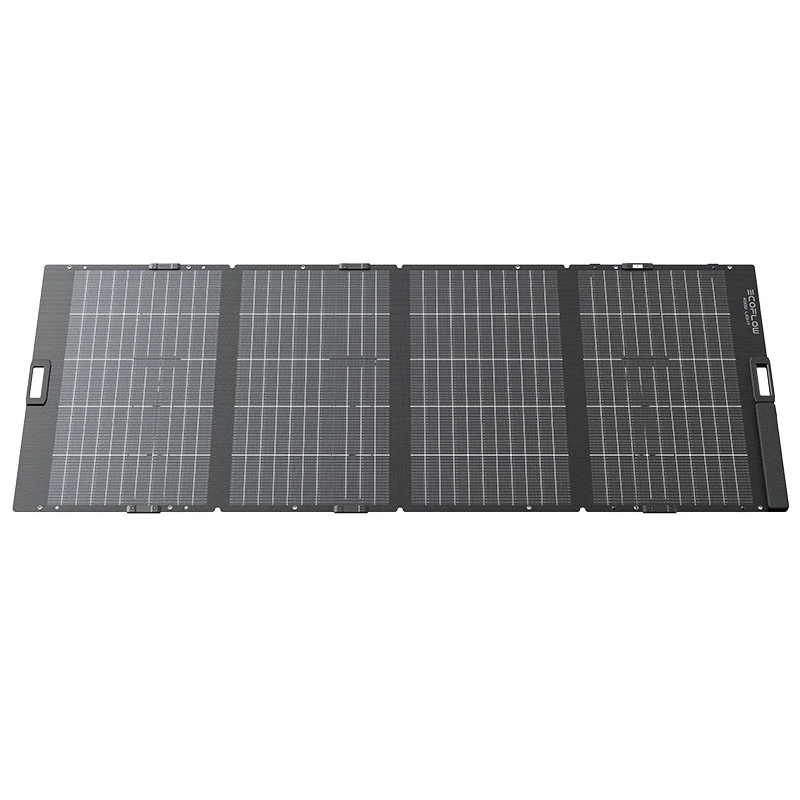 Panel solar ligero EcoFlow 400W silicio monocristalino
