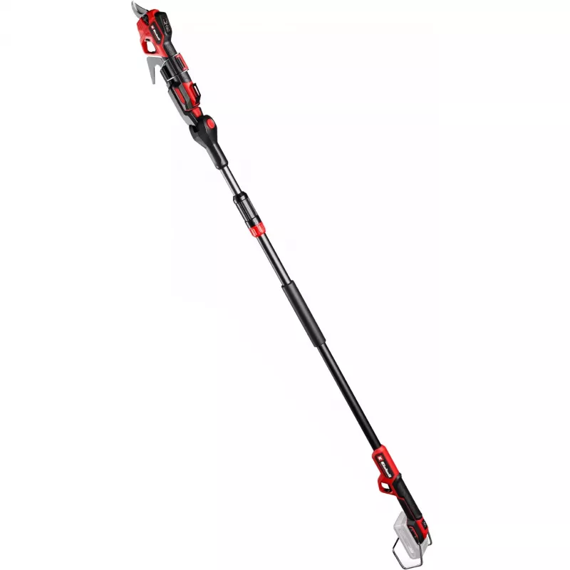 Tijera de podar EINHELL GP-LS 18/28 Li T BL-Solo — tijera de podar de bypass telescópica inalámbrica, 18 V, capacidad de corte 2,8 cm, mango de aluminio