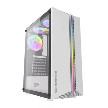 Carcasa de PC darkFlash DK151 Midi Tower blanca